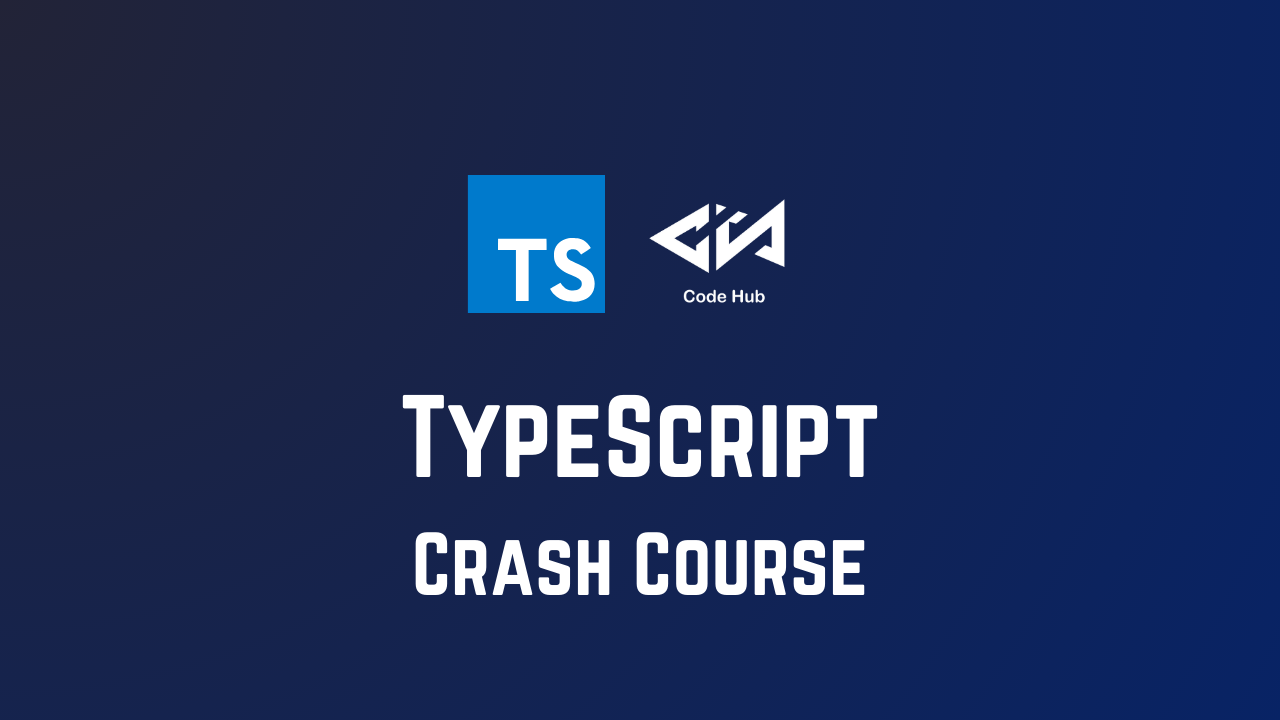 TypeScript Crash Course